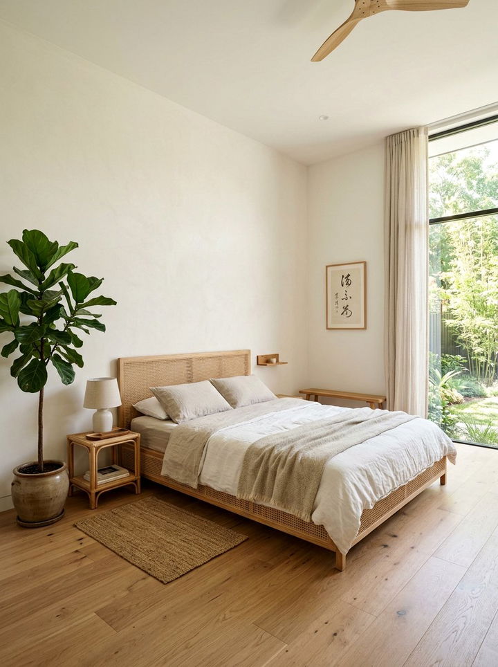 Zen Cane Bedroom - 30 cane bedroom ideas