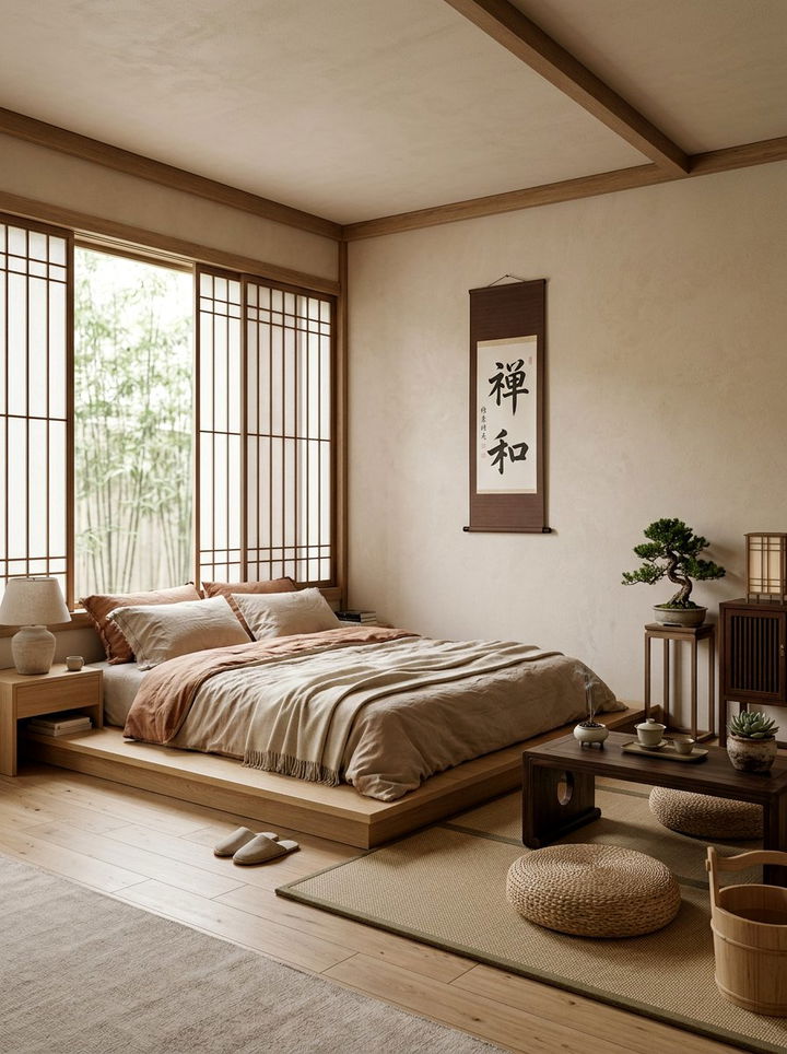Zen Chinese Bedroom - 30 Chinese bedroom ideas