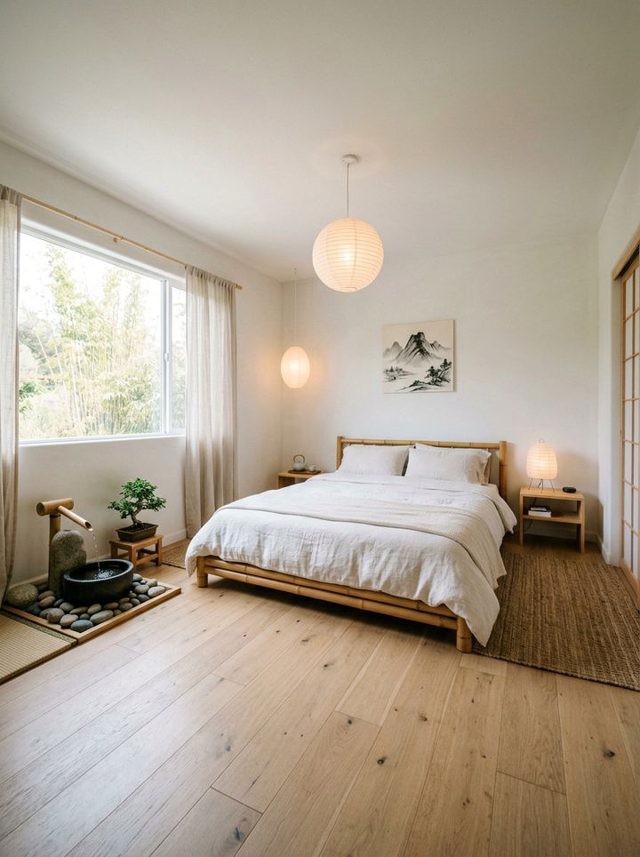 Zen Inspired Bedroom - 30 unisex bedroom ideas