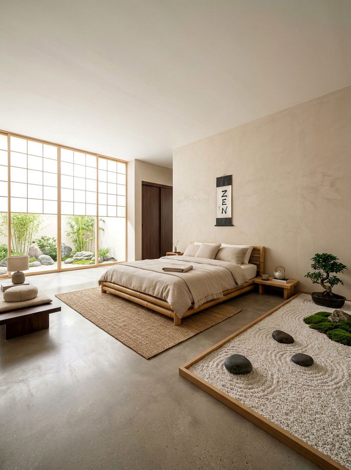 Zen Inspired Bedroom - 30 bedroom inspiration boards