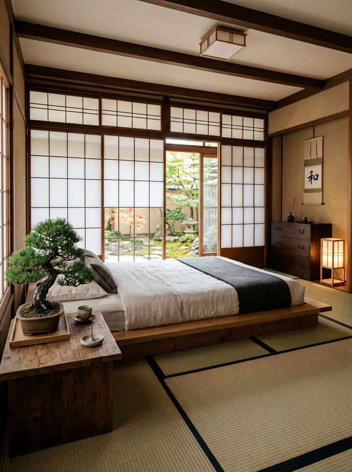 Zen Japanese Bedroom - 30 instant bedroom ideas