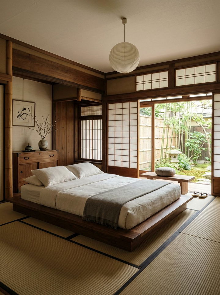 Zen Japanese Bedroom - 30 quick bedroom ideas