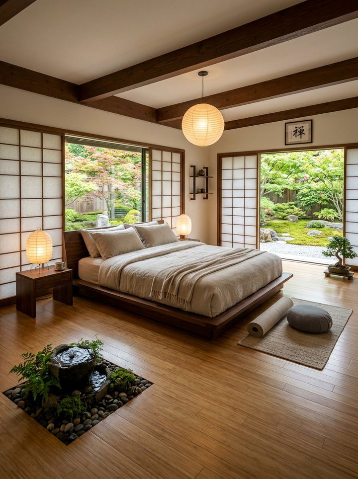 Zen Master Bedroom - 30 yoga bedroom ideas