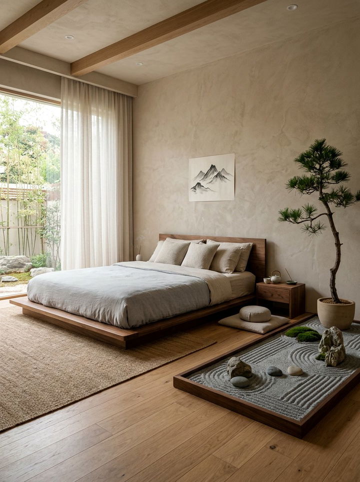 Zen Neutral Bedroom - 30 cool neutral bedroom ideas