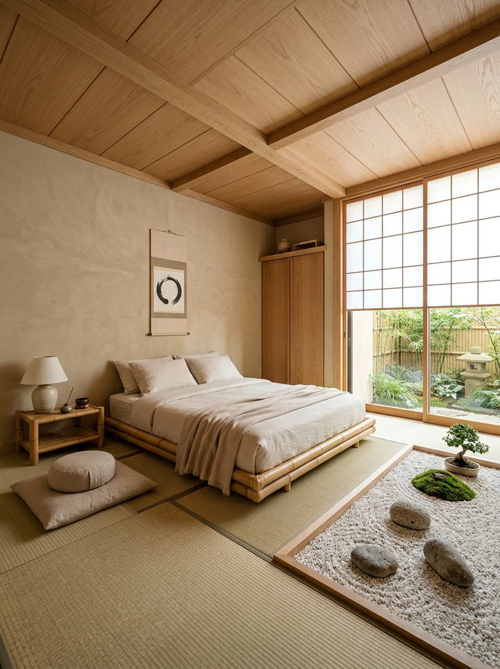 Zen Square Bedroom - 30 square bedroom ideas