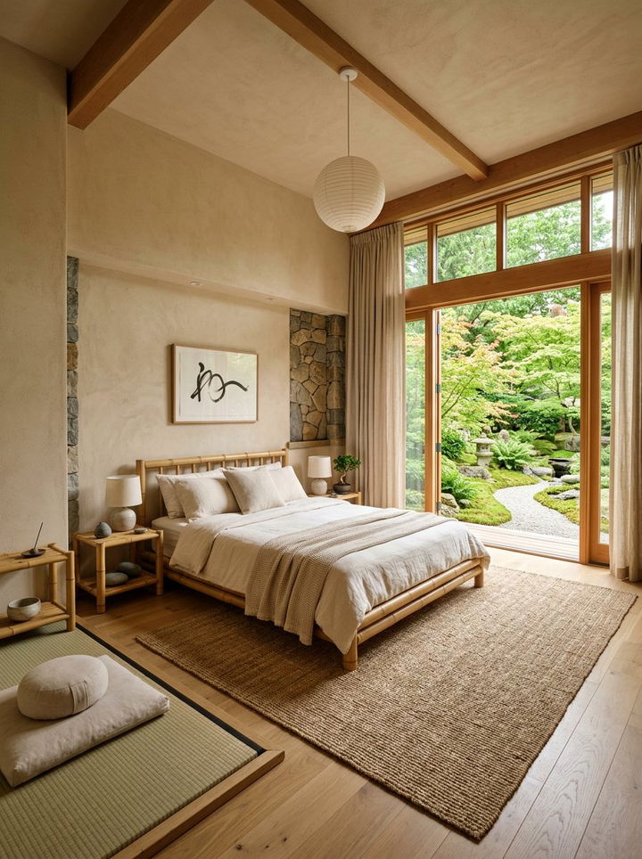 Zen Style Bedroom - 30 bright bedroom ideas