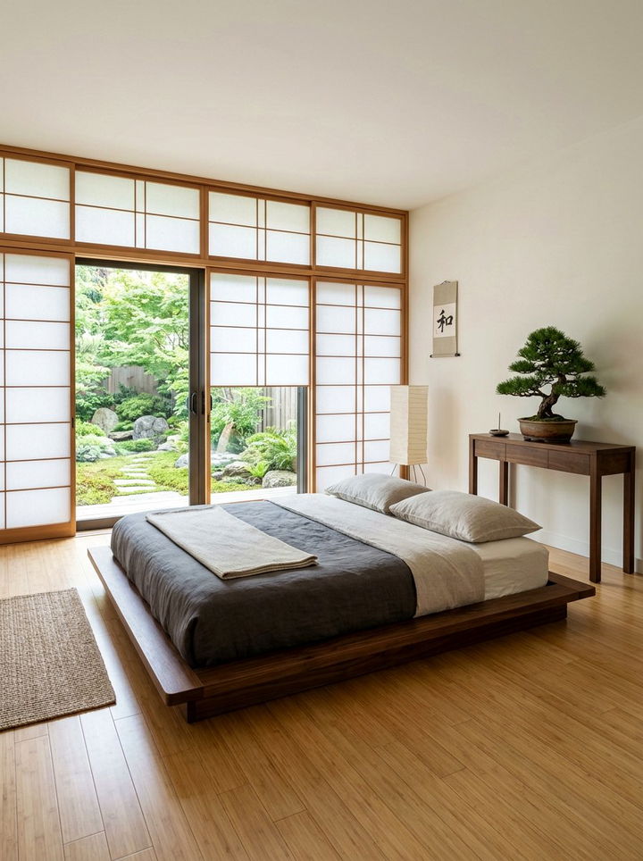 Zen Style Bedroom - 30 townhouse bedroom ideas
