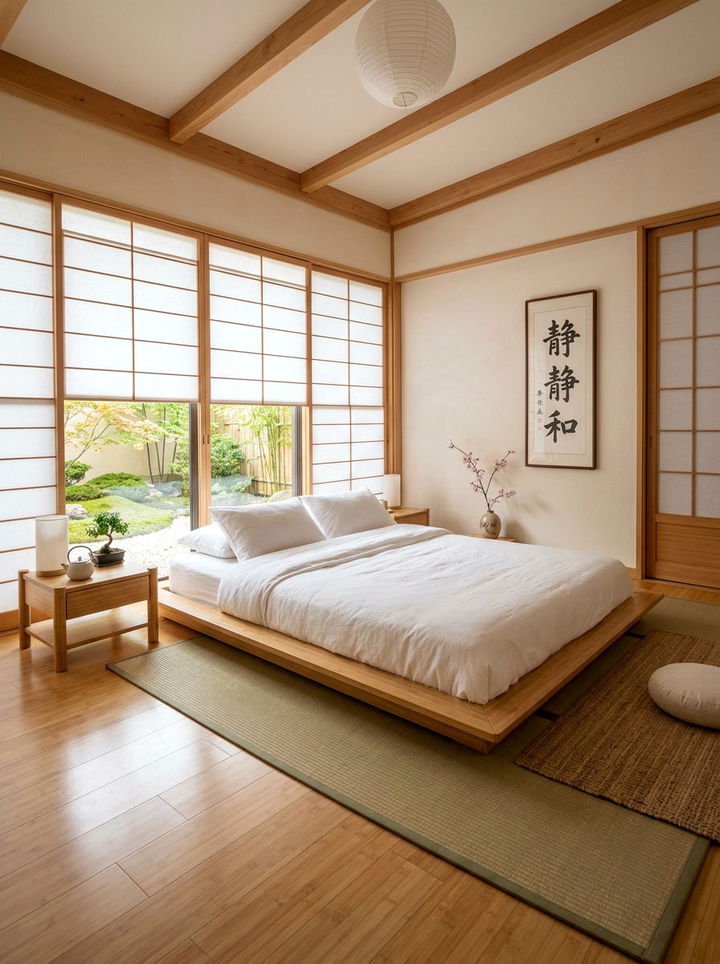 Zen White Bedroom - 30 white bedroom design ideas