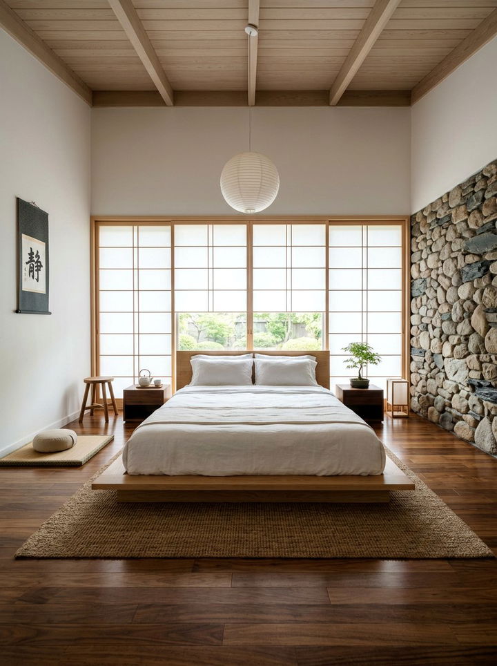 Zen White Bedroom - 30 all white bedroom ideas