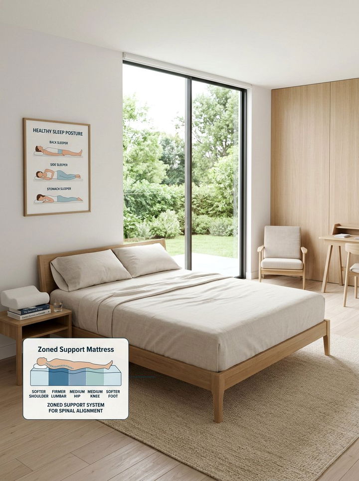 Zoned Support Mattress - 30 bedroom mattresses