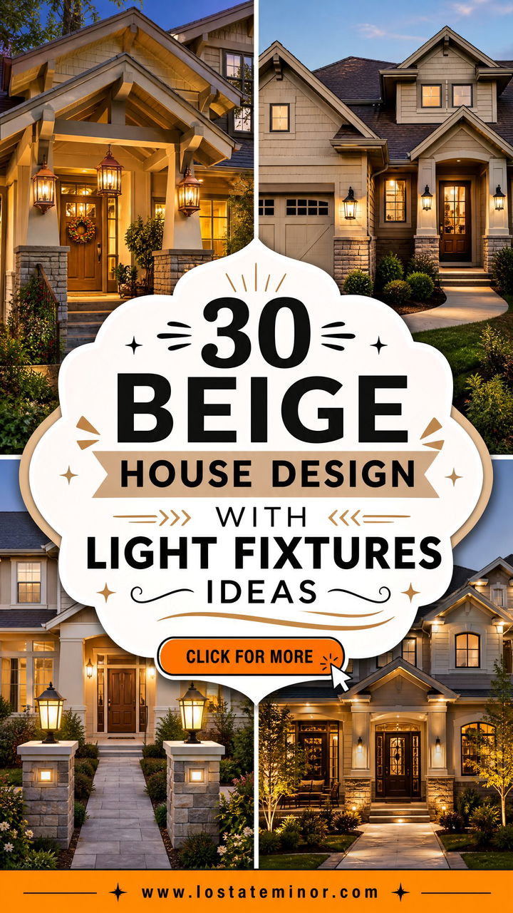 30 Beige House Design With Light Fixtures Ideas to Try Now - 30 Beige House Design With Light Fixtures Ideas to Try Now