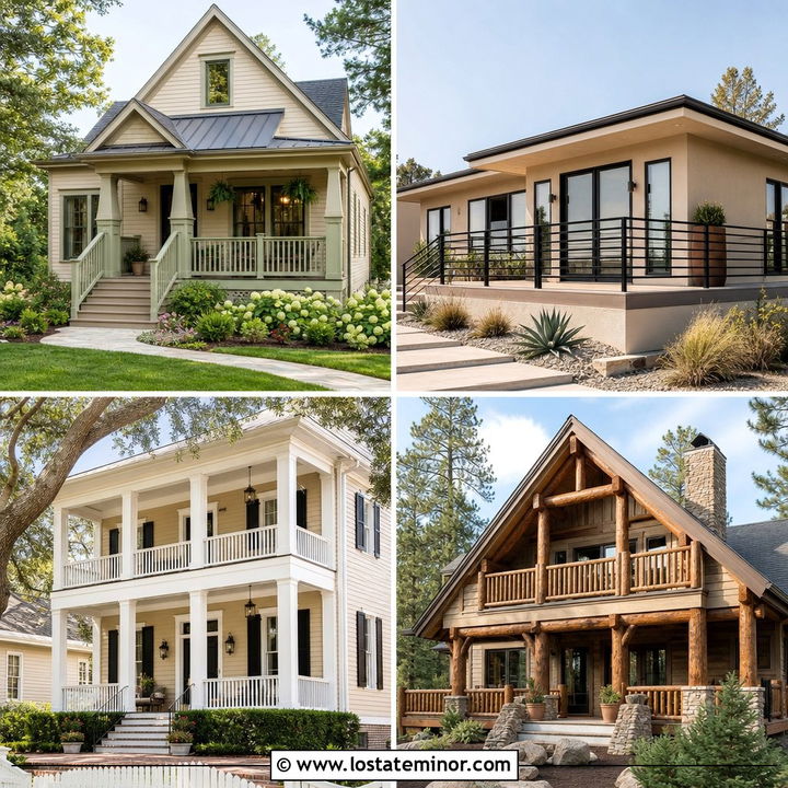 30 Beige House Design With Railings Ideas With Timeless Charm