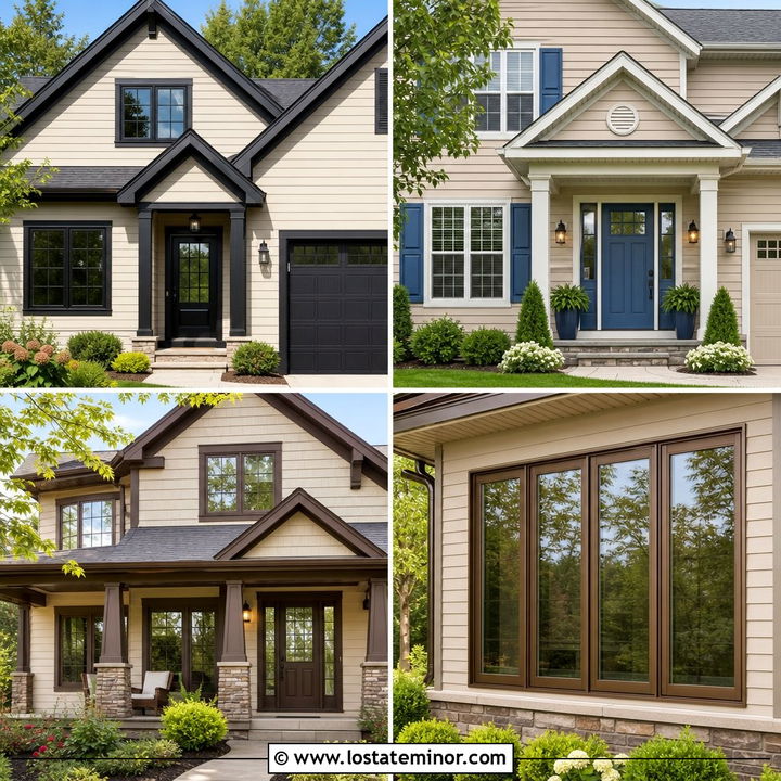 30 Beige House Design With Siding Ideas for a Fresh Exterior
