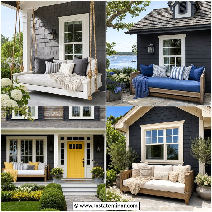 30 Charcoal Grey House Design With Daybed Ideas to Inspire