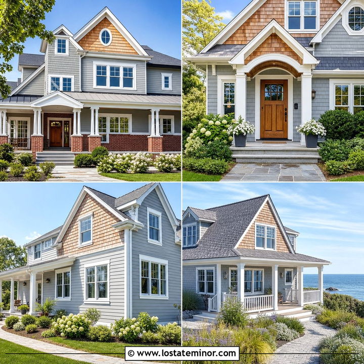 30 Dove Grey House Design With Cedar Shake Ideas to Inspire You