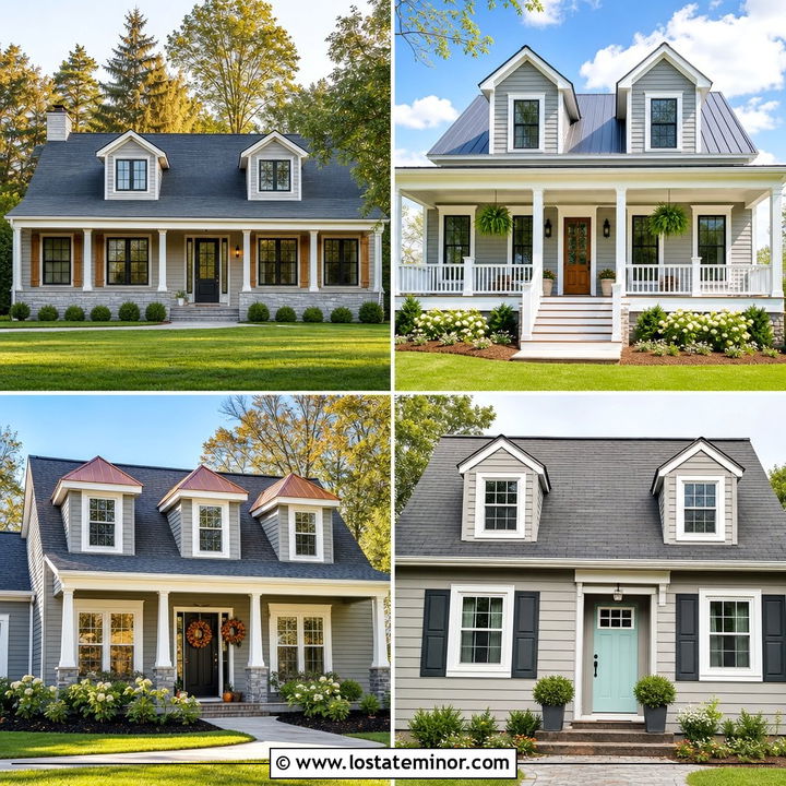 30 Dove Grey House Design With Dormers Ideas for Storybook Charm
