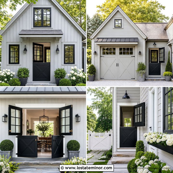 30 Dove Grey House Design With Dutch Door Ideas With Cozy Charm