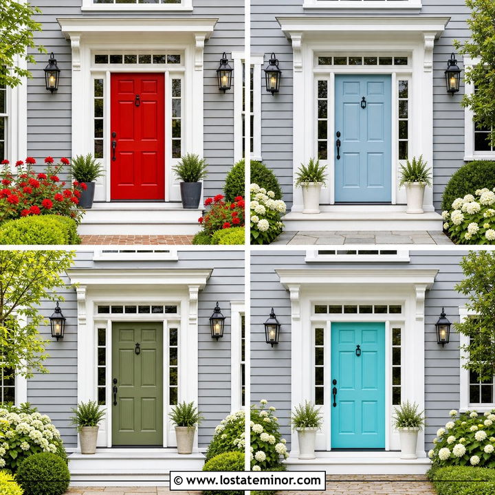 30 Dove Grey House Design With Front Door Ideas With Fresh Style