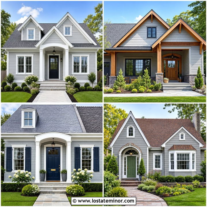 30 Dove Grey House Design With Roof Ideas With Timeless Style