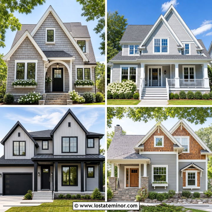 30 Dove Grey House Design With Shingles Ideas With Timeless Charm