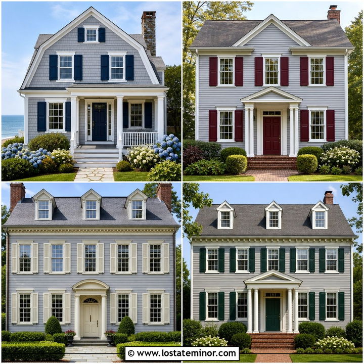 30 Dove Grey House Design With Shutters Ideas With Classic Charm