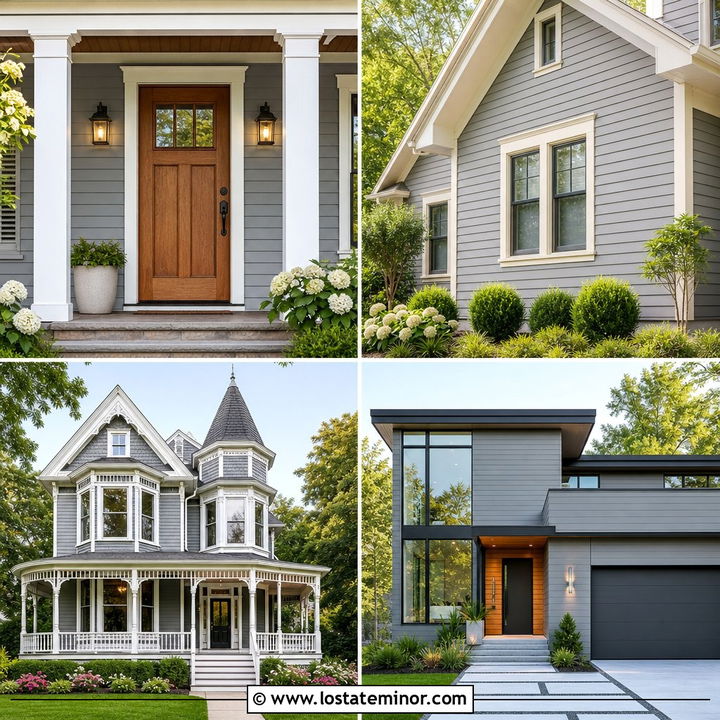 30 Dove Grey House Design With Siding Ideas for a Fresh Exterior