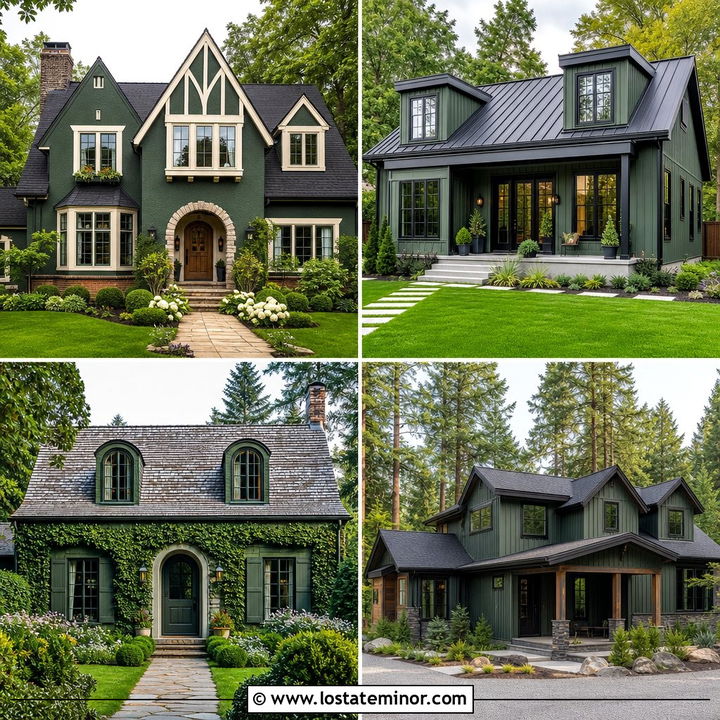 30 Forest Green House Design With Dormers Ideas for Rustic Charm