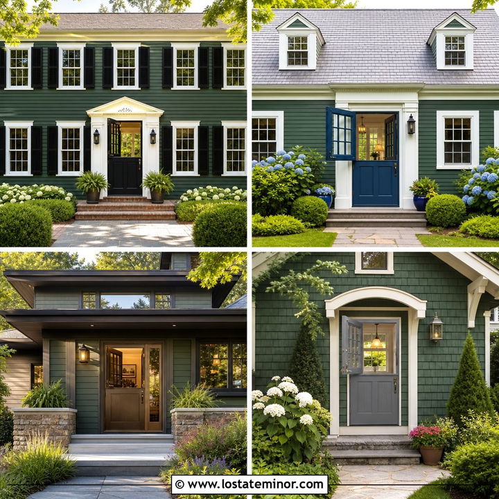 30 Forest Green House Design With Dutch Door Ideas To Inspire You