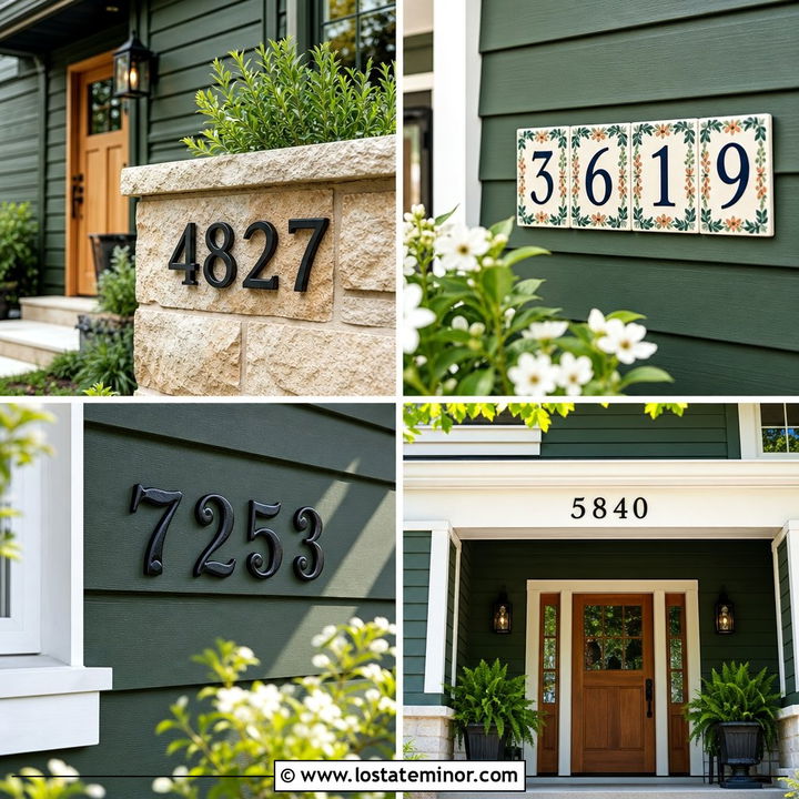 30 Forest Green House Design With House Numbers Ideas To Try Now