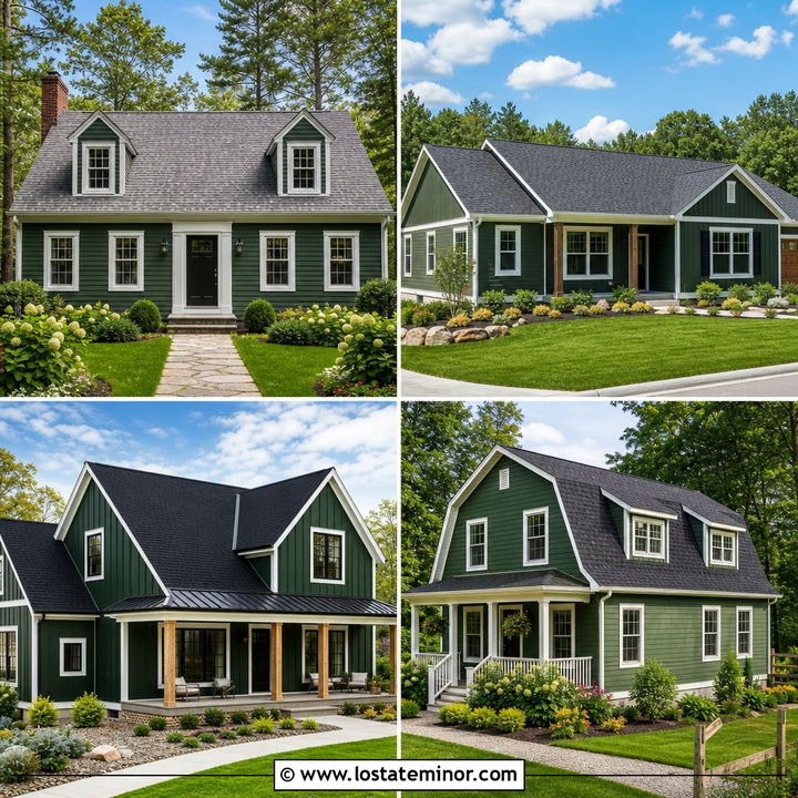 30 Forest Green House Design With Shingles Ideas Worth Exploring