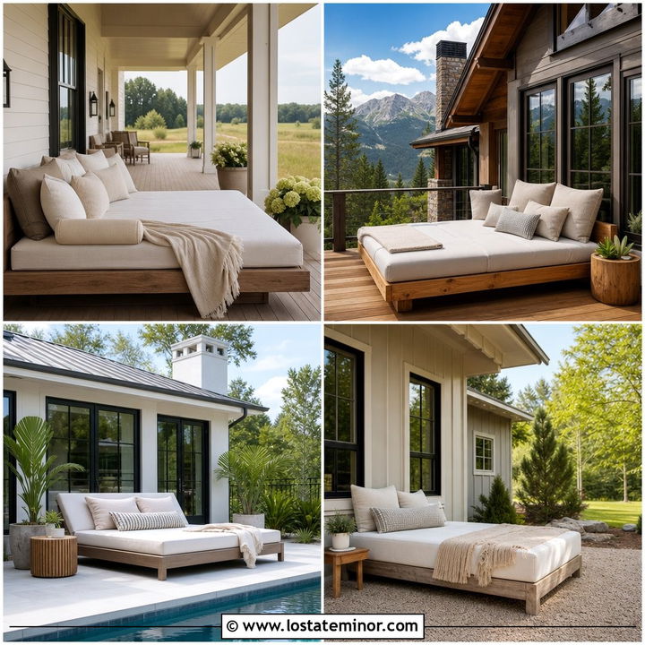 30 Greige House Design With Daybed Ideas for Cozy Modern Living
