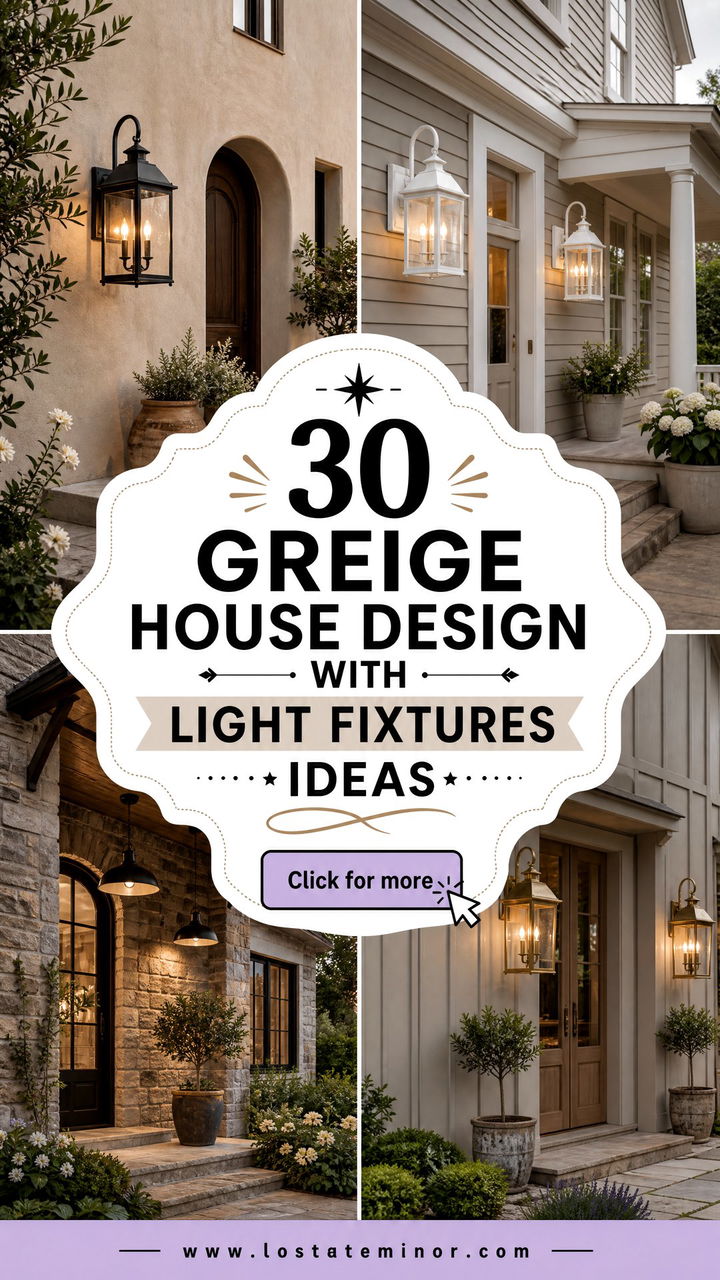 30 Greige House Design With Light Fixtures Ideas for Warm Style - 30 Greige House Design With Light Fixtures Ideas for Warm Style