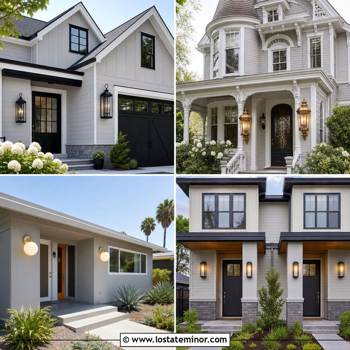 30 Light Grey House Design With Light Fixtures Ideas to Try