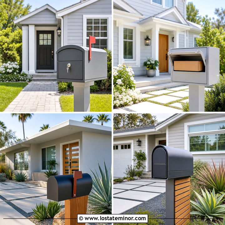 30 Light Grey House Design With Mailbox Ideas for Instant Charm