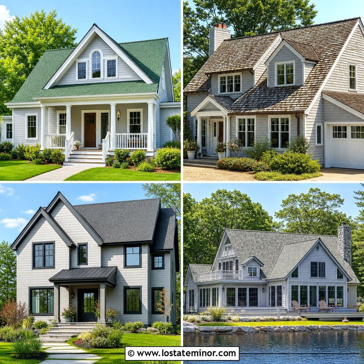 30 Light Grey House Design With Shingles Ideas for Lasting Style