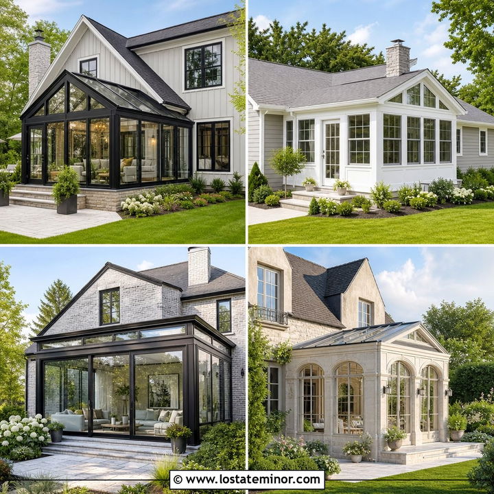 30 Light Grey House Design With Sunroom Ideas for Bright Living
