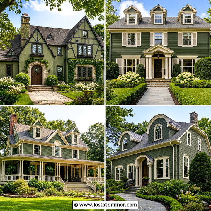 30 Moss Green House Design With Dormers Ideas for Timeless Charm