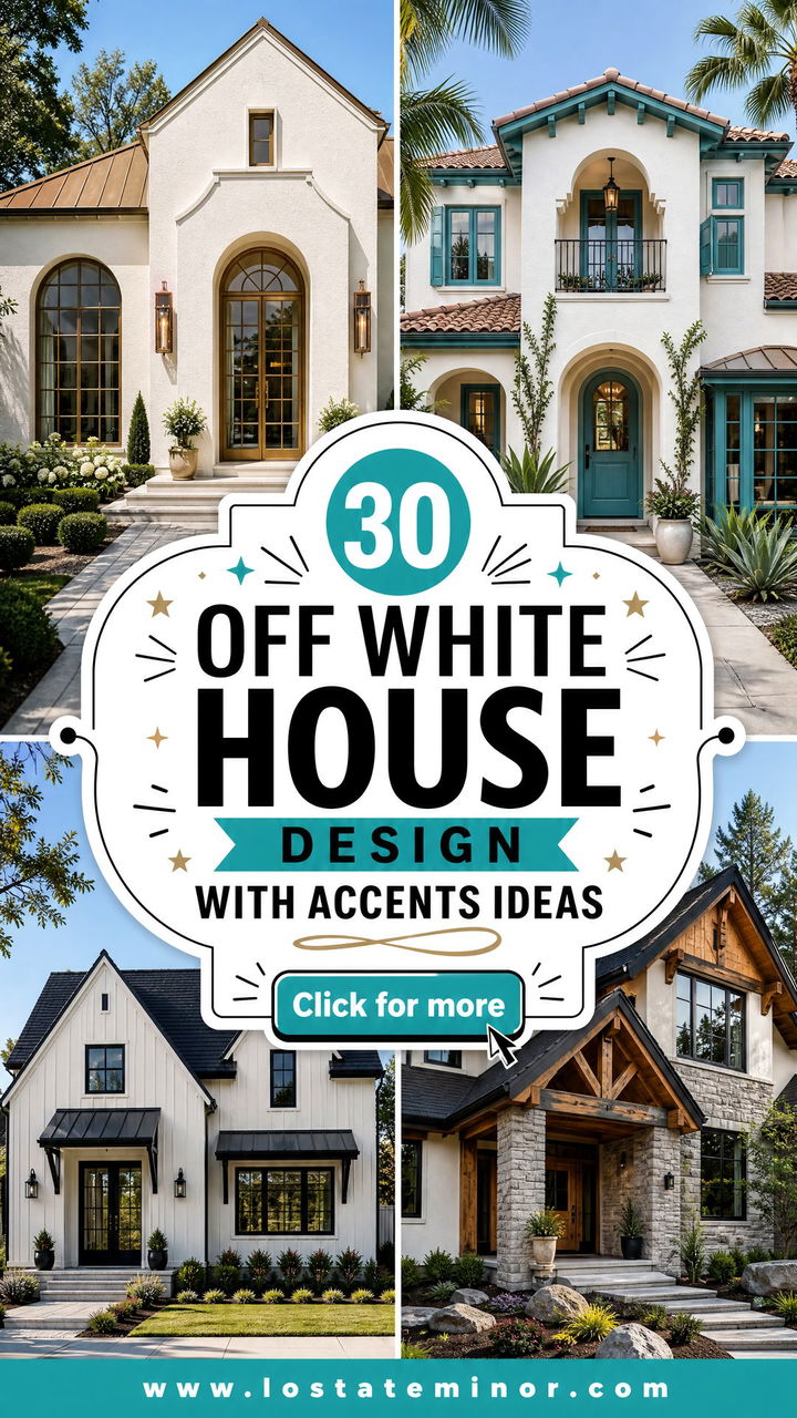 30 Off White House Design With Accents Ideas Chic Looks - 30 Off White House Design With Accents Ideas: Chic Looks
