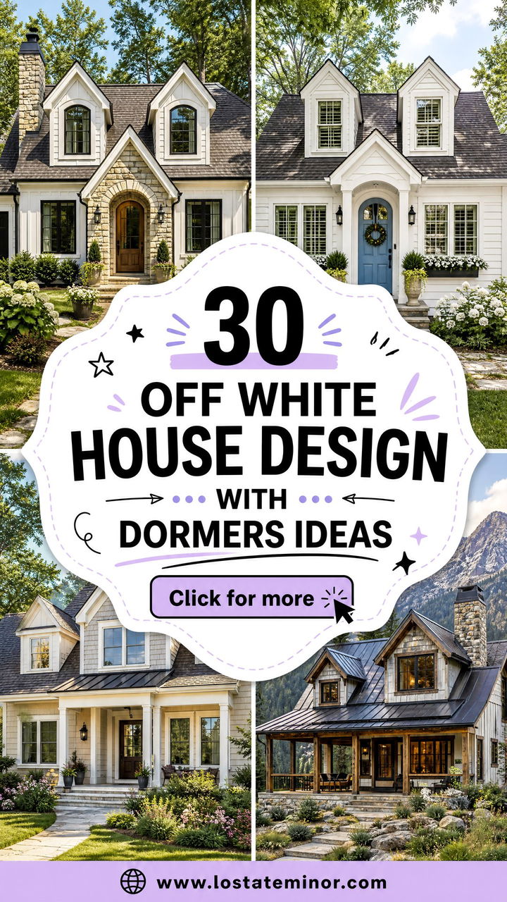 30 Off White House Design With Dormers Ideas Storybook Charm - 30 Off White House Design With Dormers Ideas: Storybook Charm