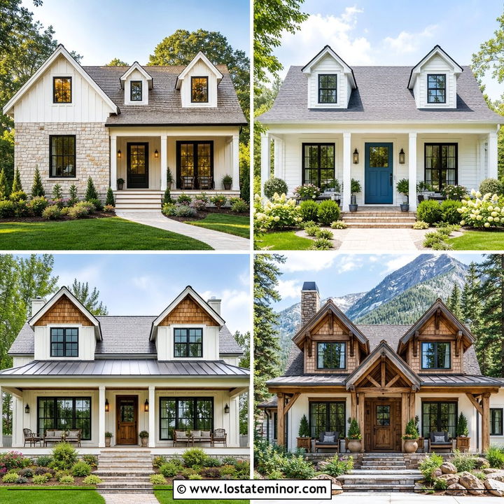 30 Off White House Design With Dormers Ideas: Storybook Charm