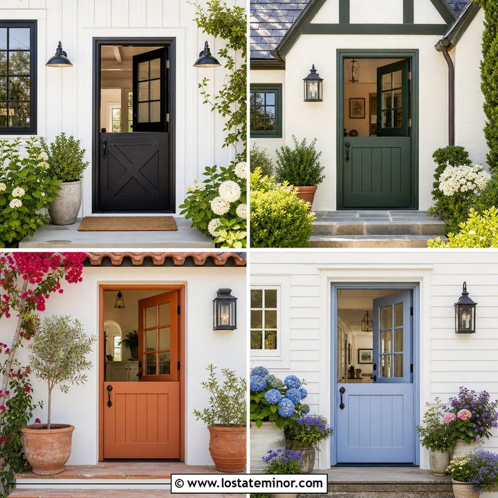 30 Off White House Design With Dutch Door Ideas: Welcoming Charm