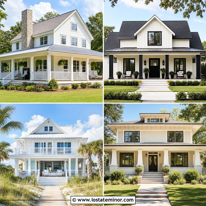 30 Off White House Design With Front Porch Ideas: Porch Envy
