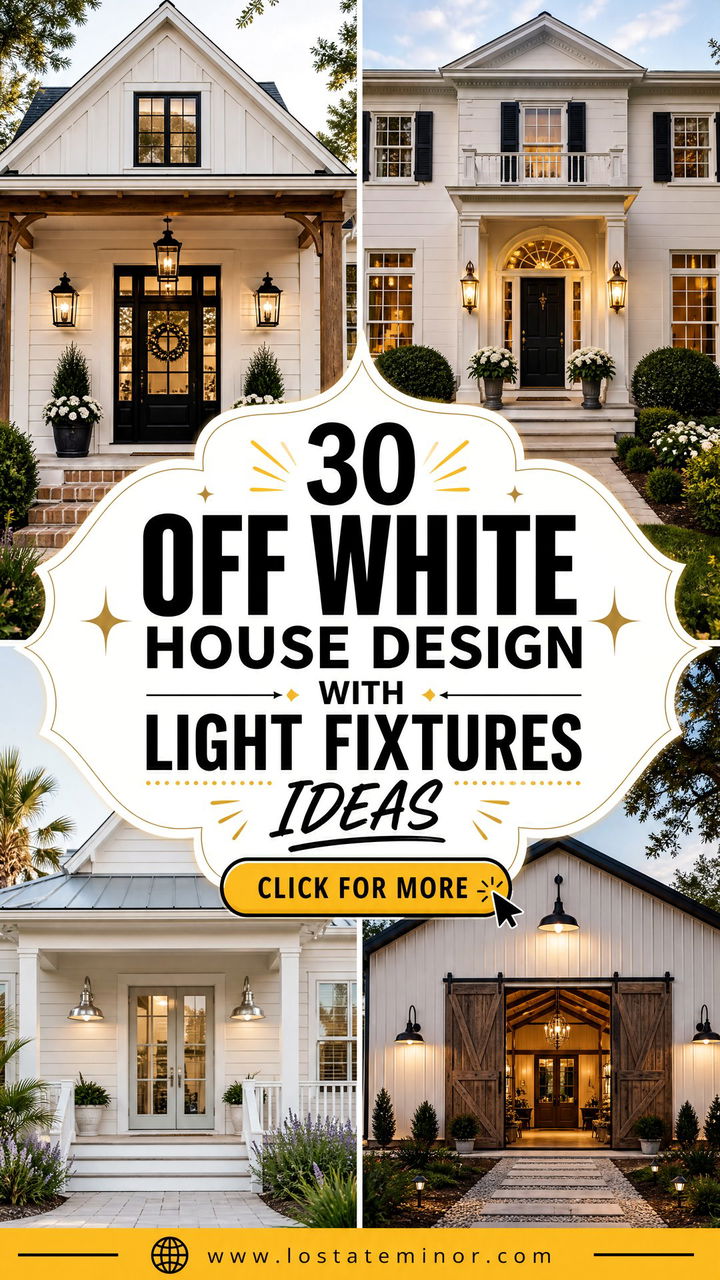 30 Off White House Design With Light Fixtures Ideas to Try - 30 Off White House Design With Light Fixtures Ideas to Try