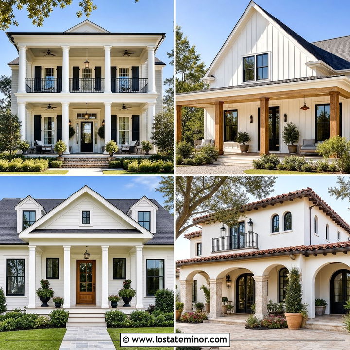 30 Off White House Design With Porch Columns Ideas to Try