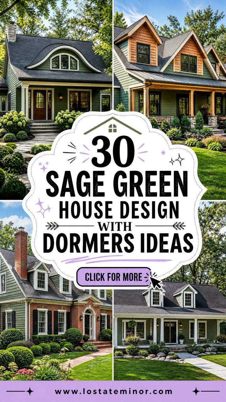30 Sage Green House Design With Dormers Ideas Classic Curb Style - 30 Sage Green House Design With Dormers Ideas: Classic Curb Style