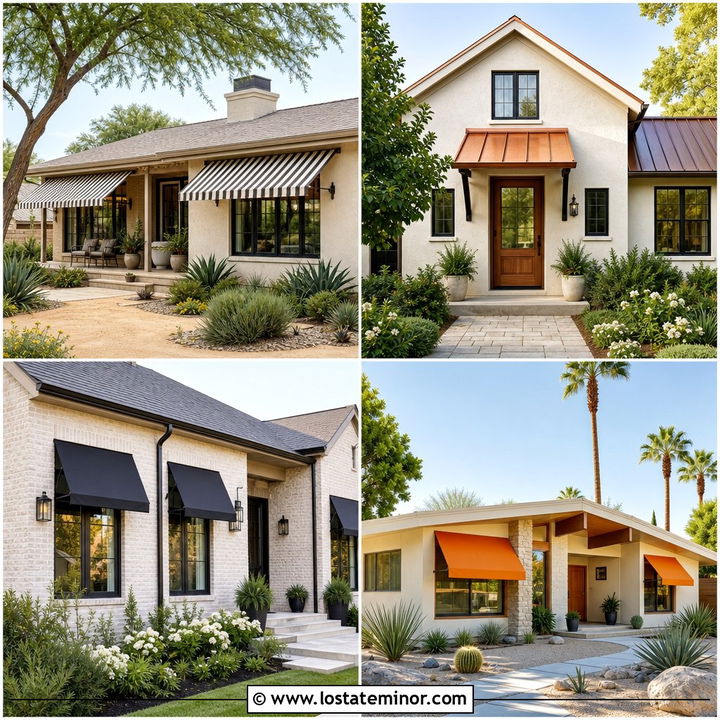 30 Sand House Design With Awning Ideas for Breezy Style