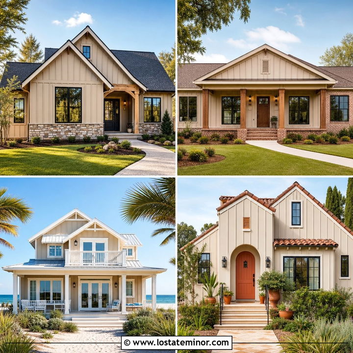 30 Sand House Design With Board and Batten Ideas for Modern Charm