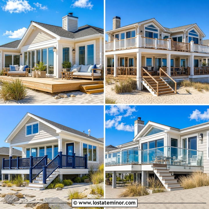 30 Sand House Design With Deck Ideas for Effortless Outdoor Style