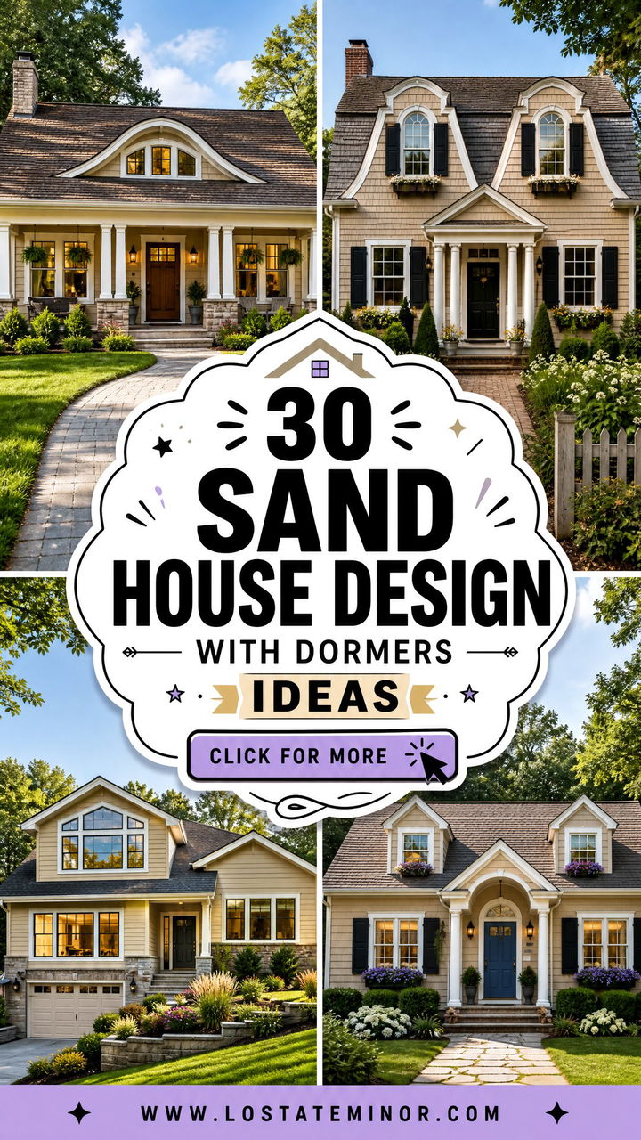 30 Sand House Design With Dormers Ideas for Storybook Curb Appeal - 30 Sand House Design With Dormers Ideas for Storybook Curb Appeal