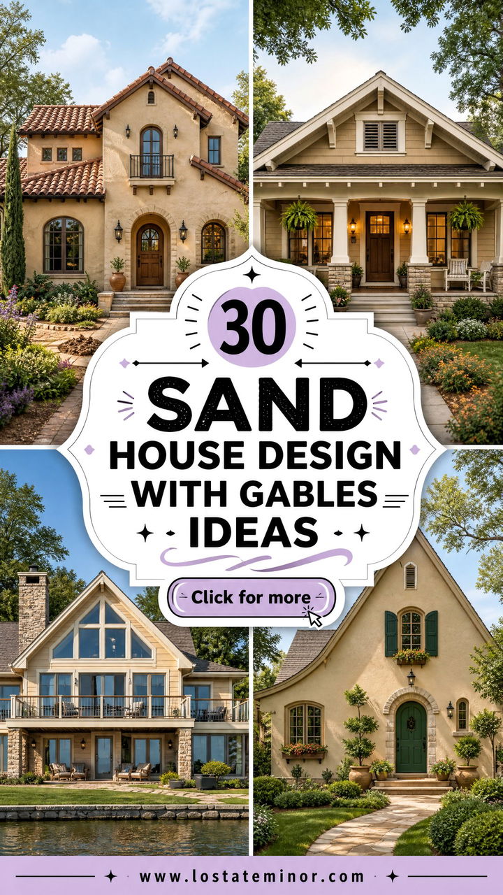 30 Sand House Design With Gables Ideas for Striking Curb Appeal - 30 Sand House Design With Gables Ideas for Striking Curb Appeal